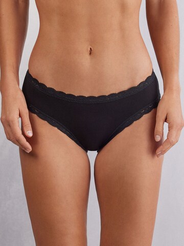INTIMISSIMI Slip in Schwarz: Vorderseite