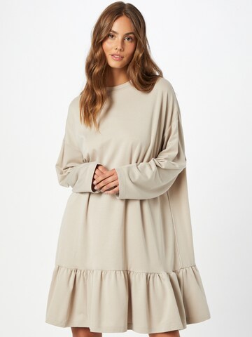 Robe 'Erina' WEEKDAY en beige : devant