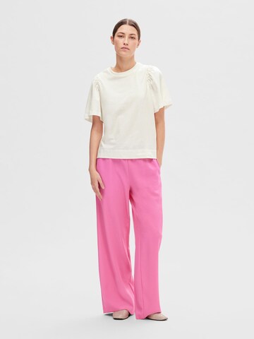 SELECTED FEMME Loosefit Hose 'Tinni' in Pink