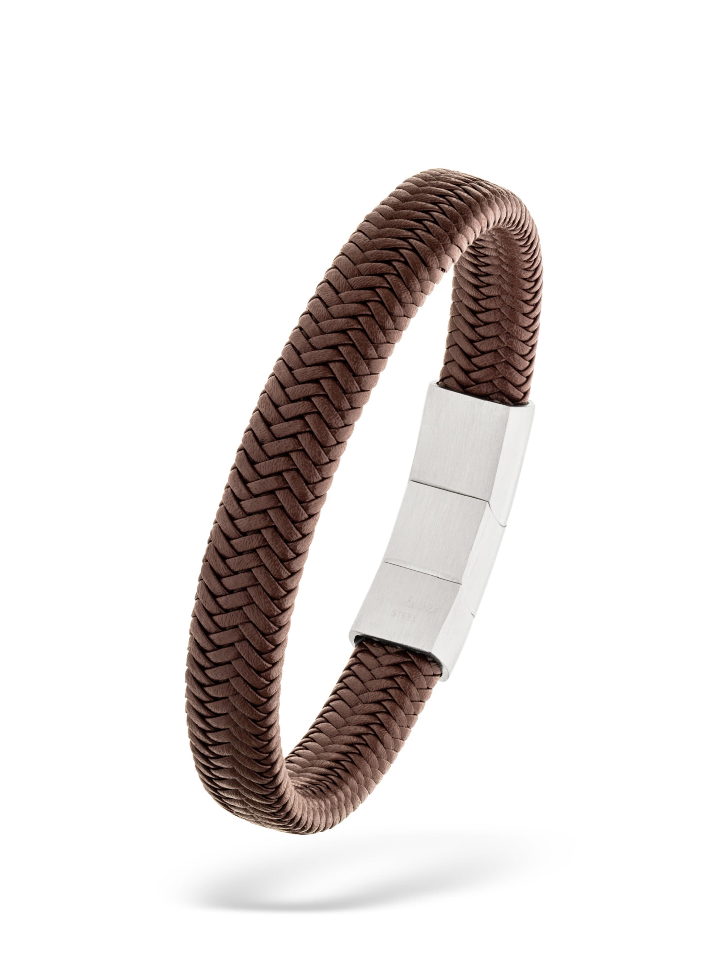 s.Oliver Bracelet in Brown: front