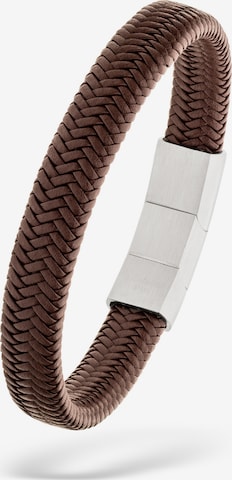 s.Oliver Bracelet in Brown: front
