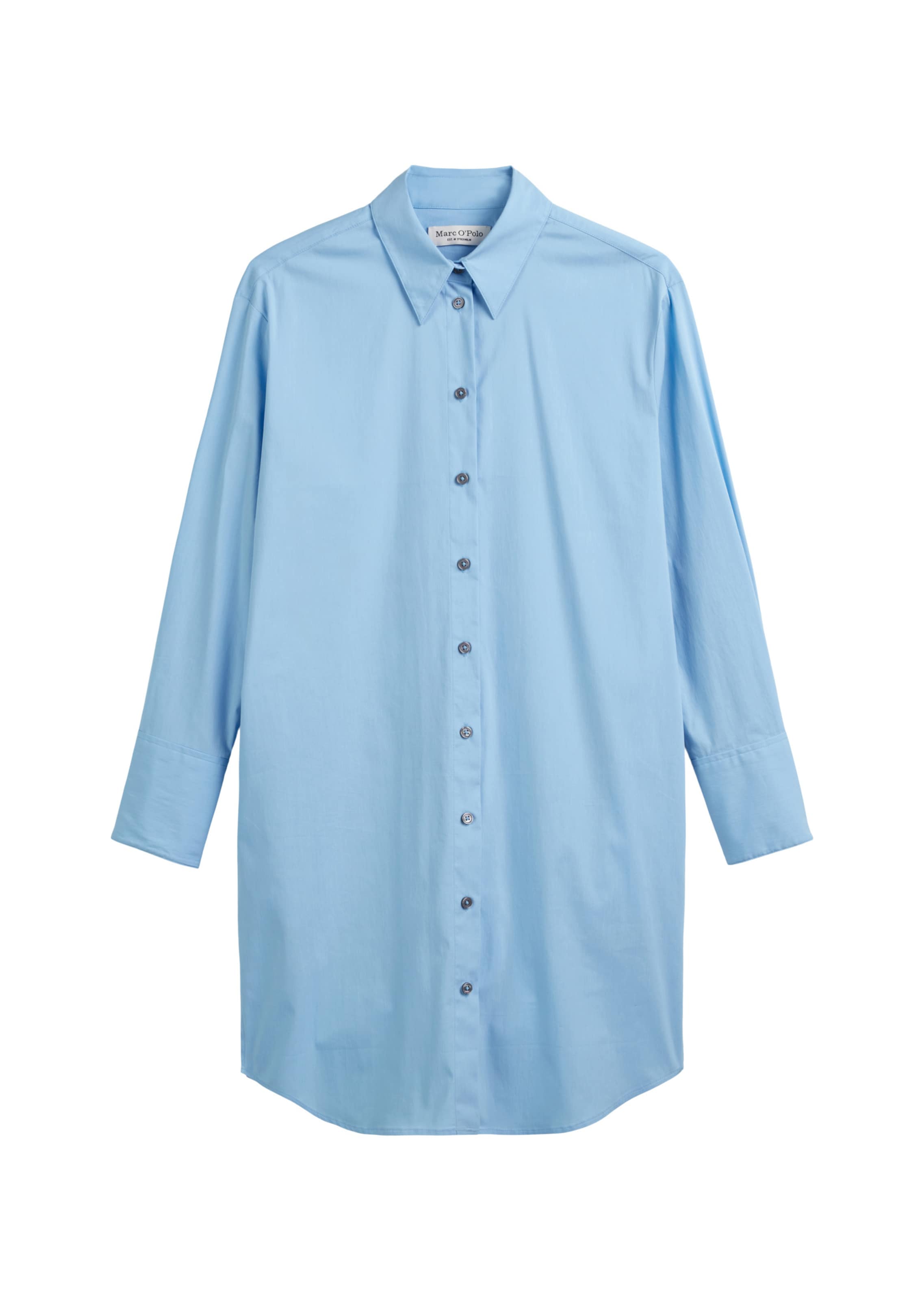 Marc O'Polo Платье-рубашка в Синий: спереди
