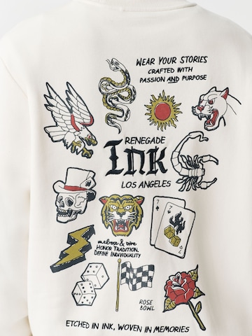Next - Sudadera en blanco