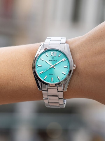 FESTINA Analoog horloge 'Boyfriend' in Blauw: voorkant
