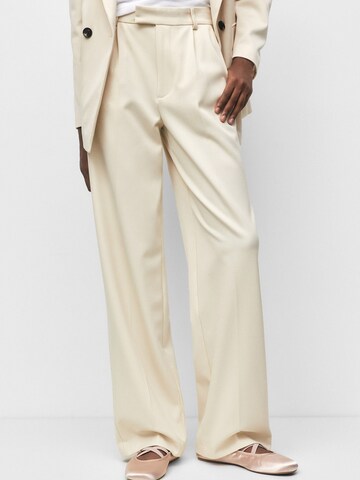 Pull&Bear Широка кройка Панталон с набор в сиво