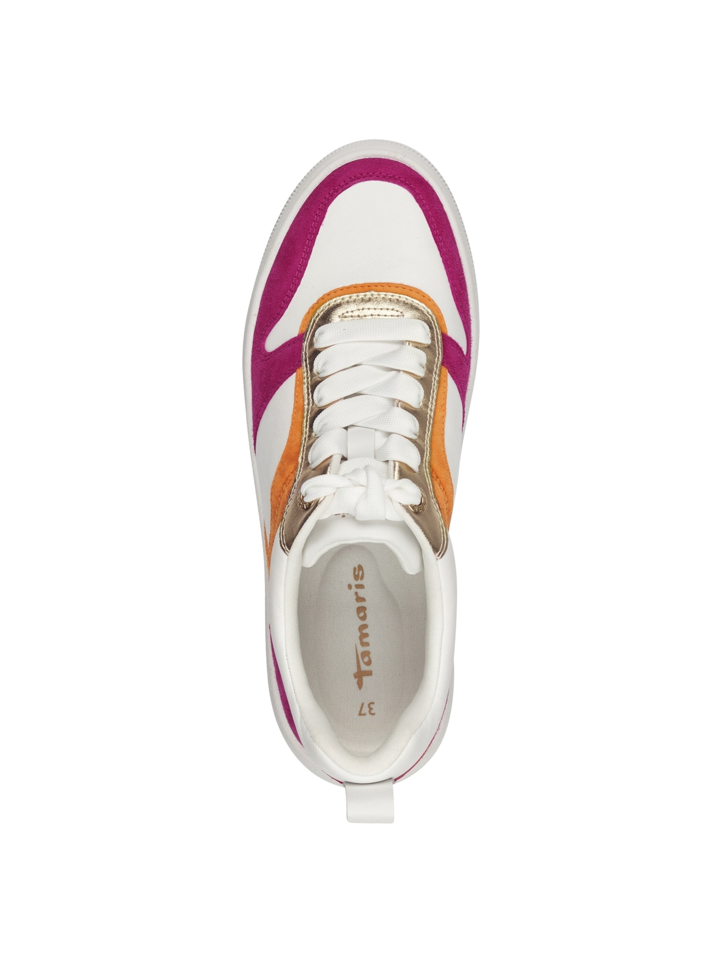 Tamaris Sneakers laag in Wit