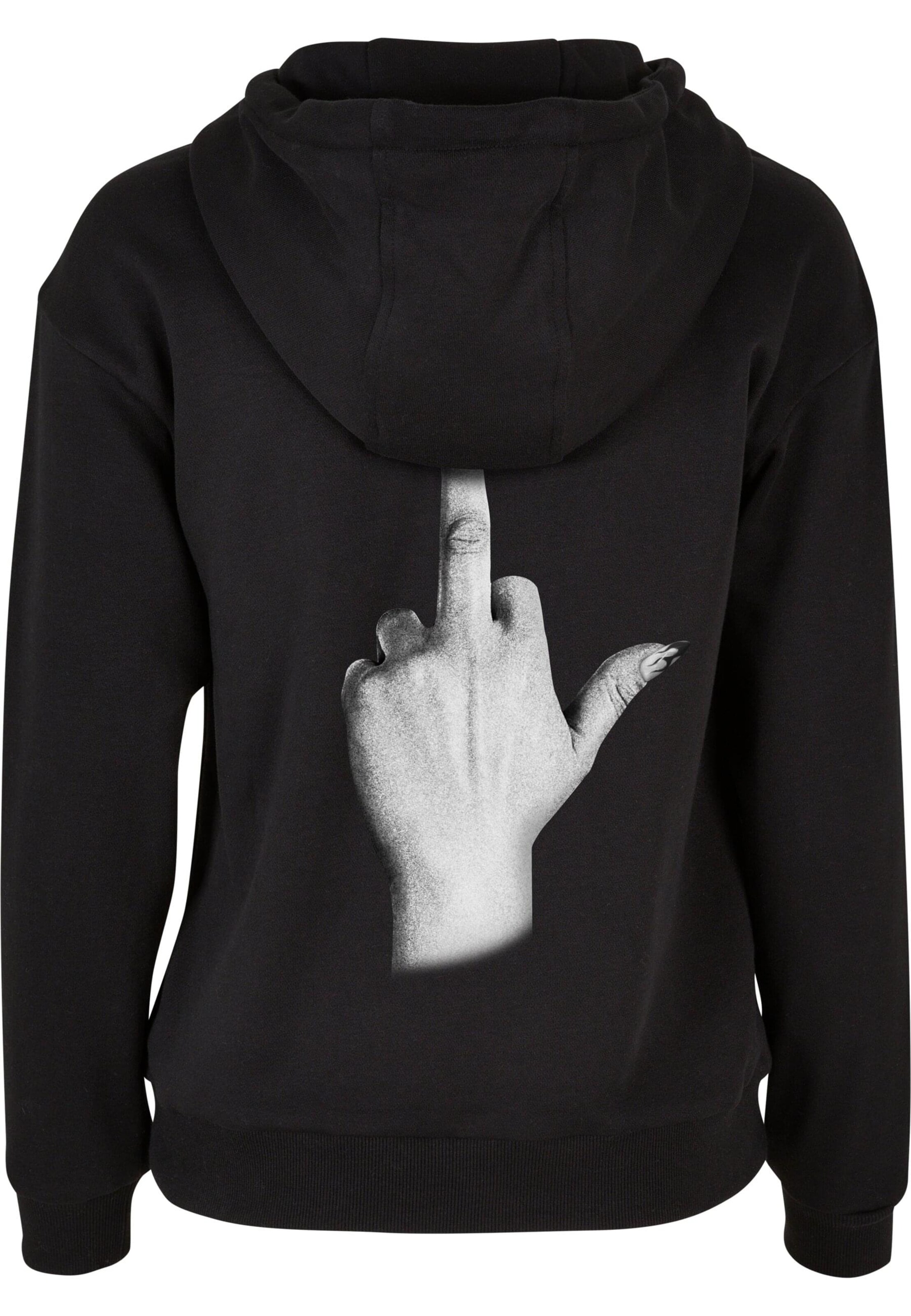 Miss Tee Свитшот 'I Dont Give A' в Черный