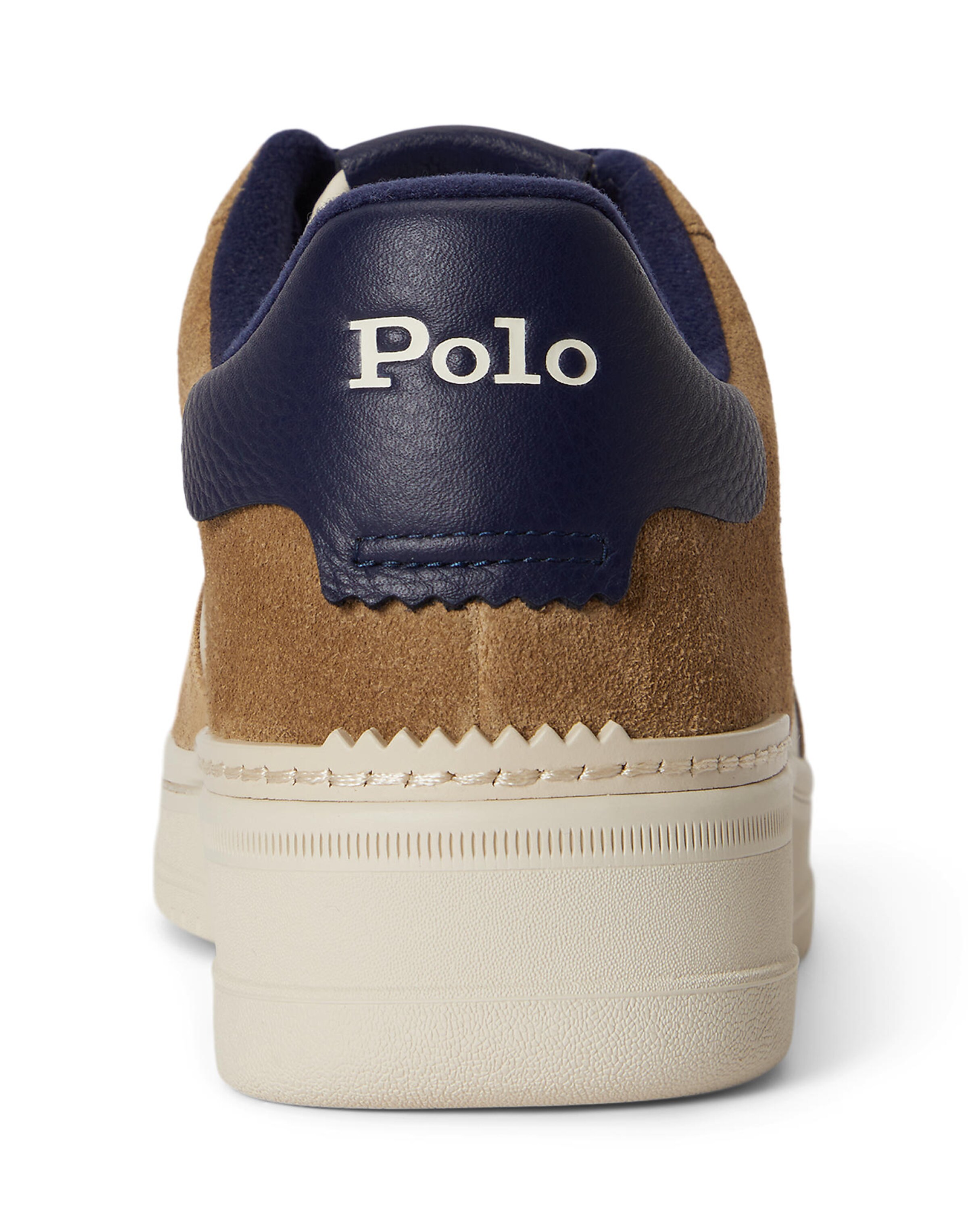 Polo Ralph Lauren Ниски маратонки 'MASTERS CRT' в кафяво: отзад