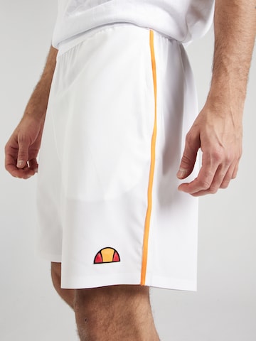 ELLESSE - regular Pantalón deportivo 'Tintagel' en blanco