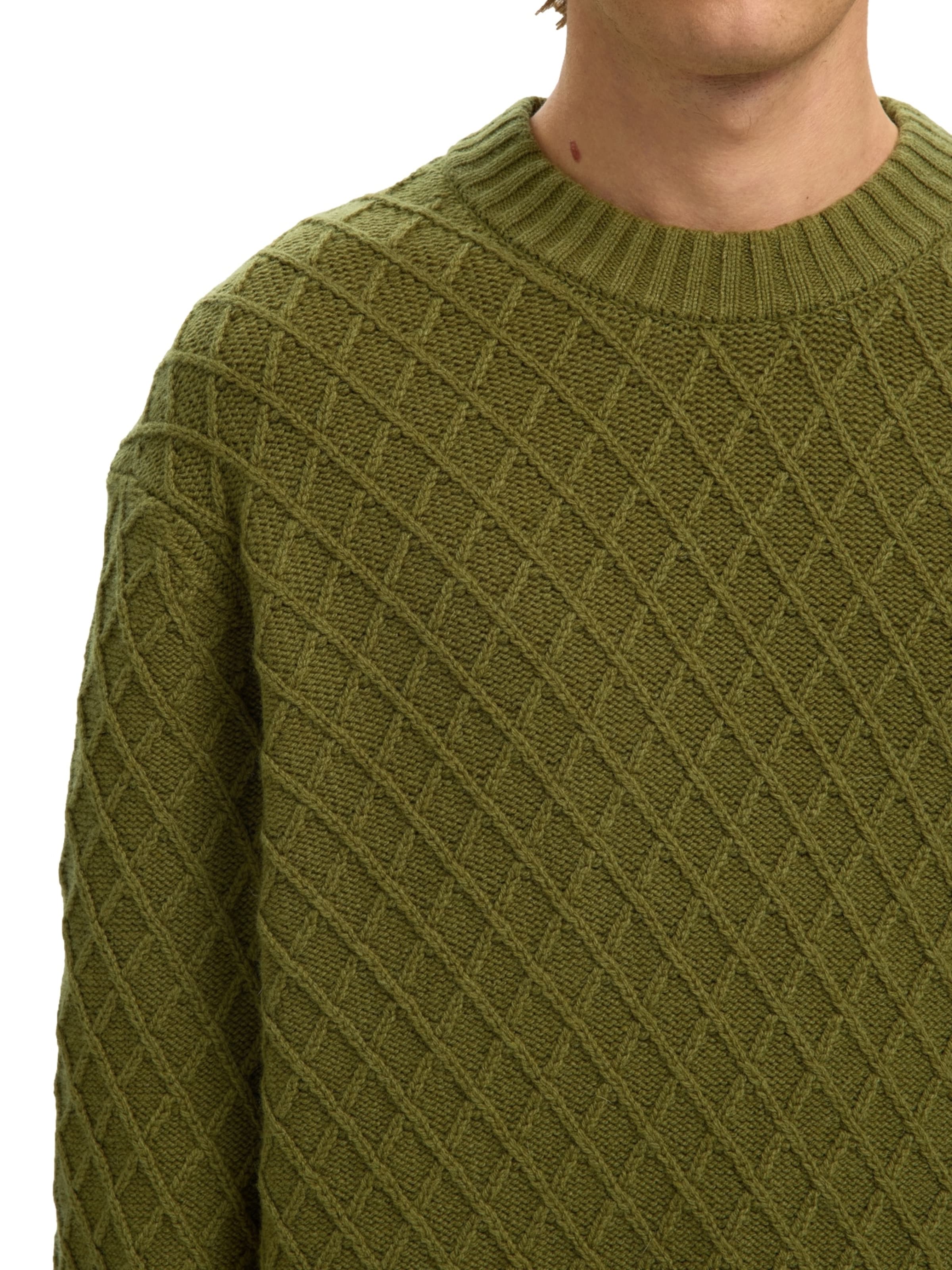 SELECTED Sweater in Green