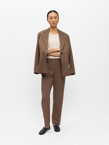regular Pantaloni 'OBJLisa' di OBJECT in beige