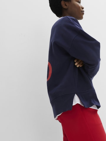 bonprix Sweatshirt in Blauw