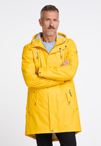 Schmuddelwedda Weatherproof jacket in Yellow: front