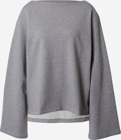 Rebirth Studios Sweater majica 'Flora' u siva melange, Pregled proizvoda