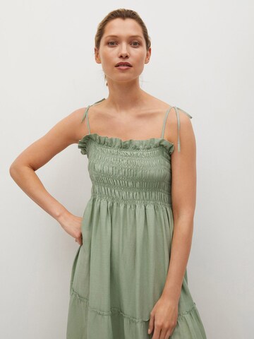 Robe d’été 'Celia' MANGO en vert