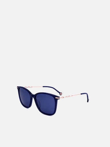 Carolina Herrera - Gafas de sol en azul: frente