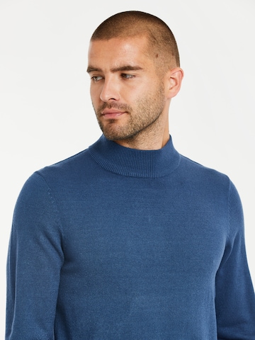 Pull-over Threadbare en bleu