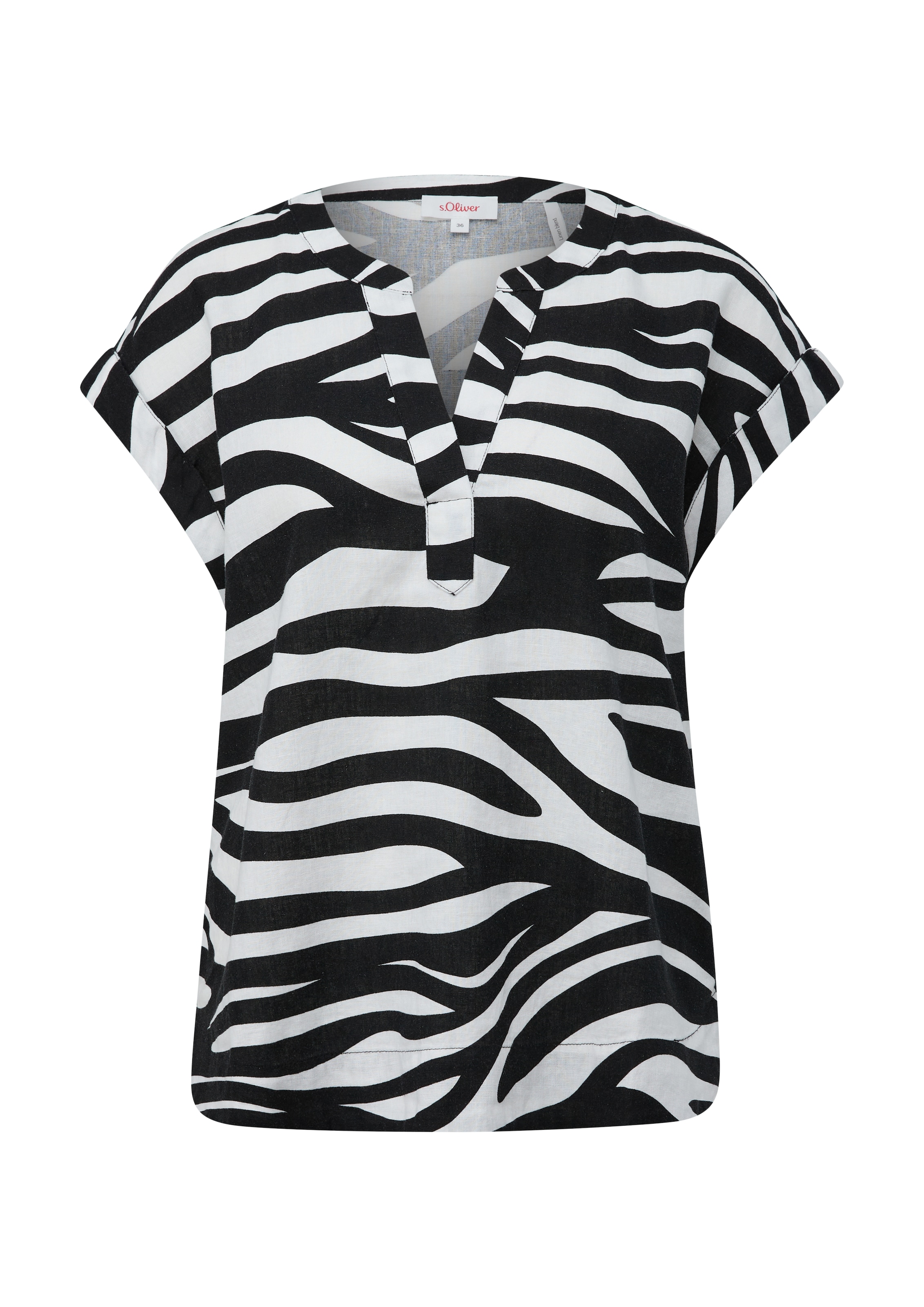 s.Oliver Blúzka - Čierna: predná strana