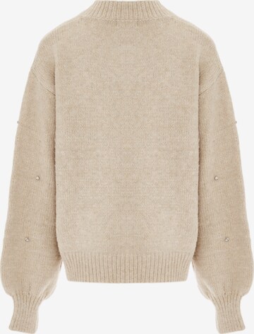 caissa Pullover in Beige