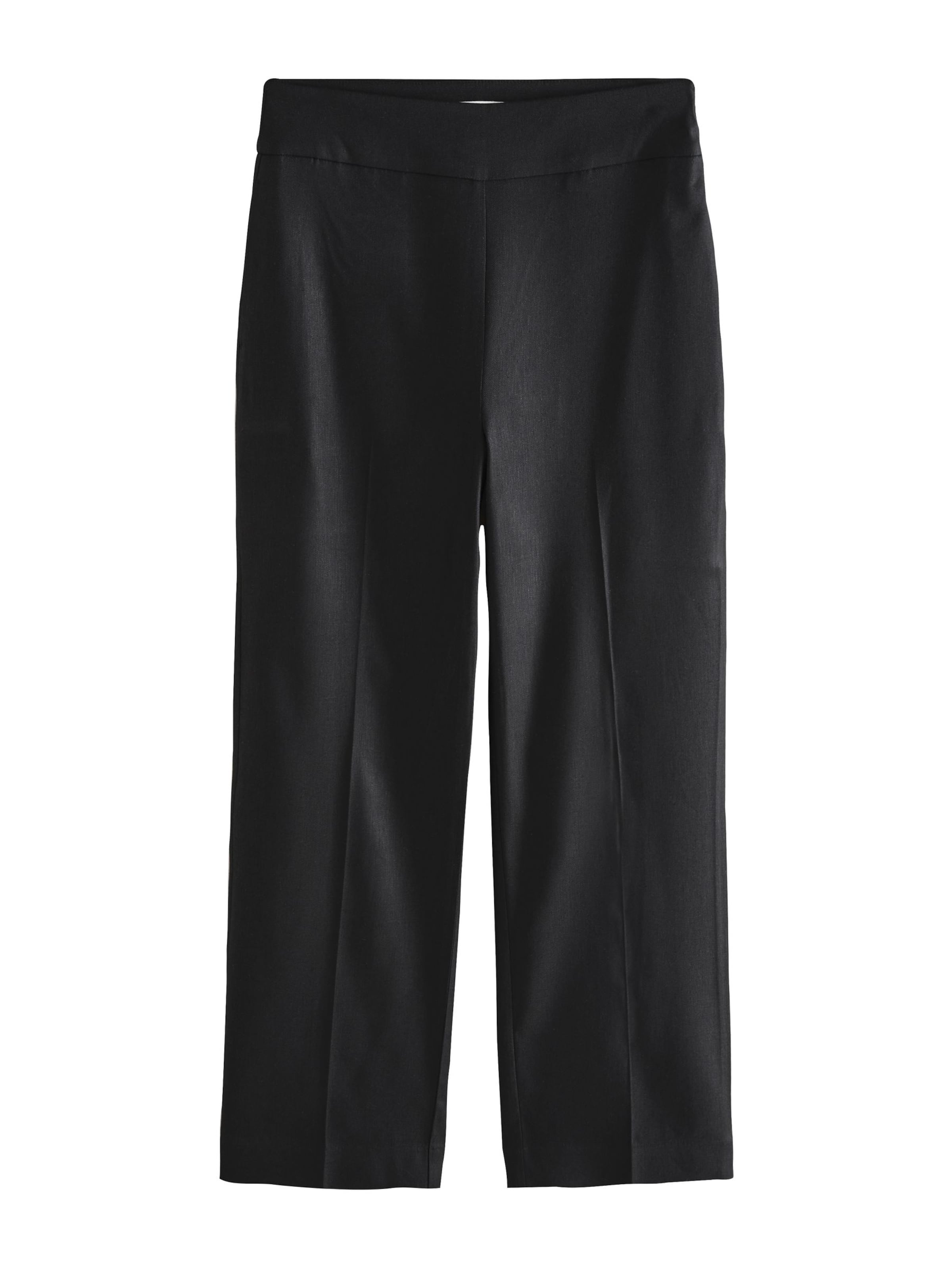 Next Trousers with creases in 32/Petite in Black, Item view