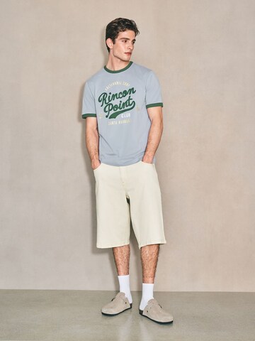 Next Wide Leg Shorts 'Jumbo' in Beige