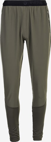 Virtus Tapered Workout Pants 'BLAG V2' in Green: front