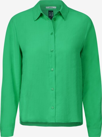 CECIL Blouse in Green: front