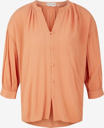 TOM TAILOR Bluse in Orange: predná strana