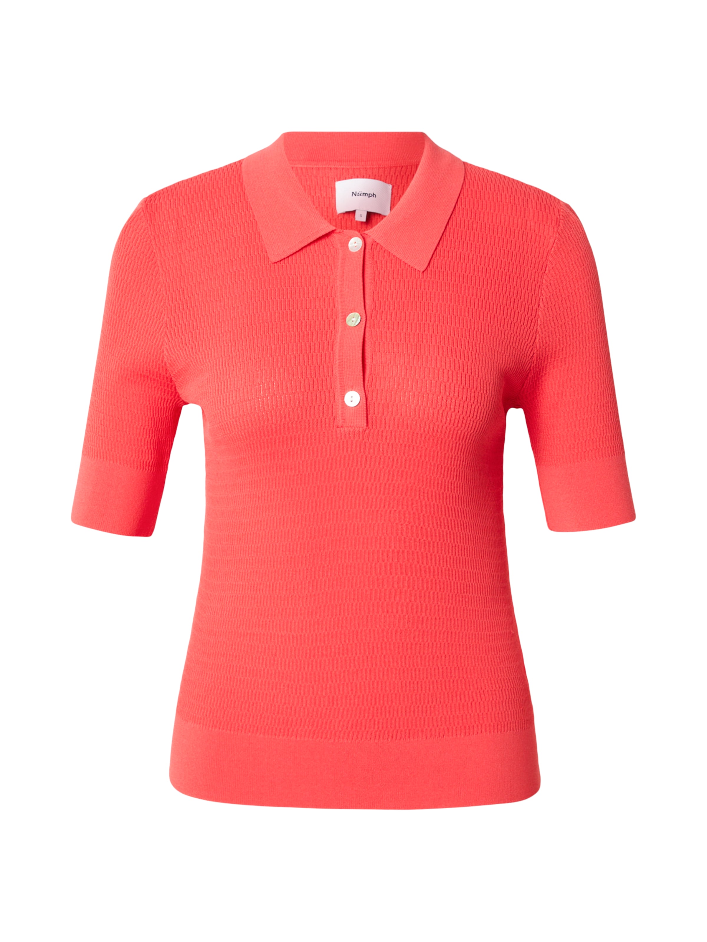 sarkans NÜMPH Džemperis 'CILIA': no priekšpuses