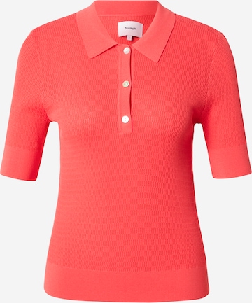 raudona NÜMPH Megztinis 'CILIA': priekis