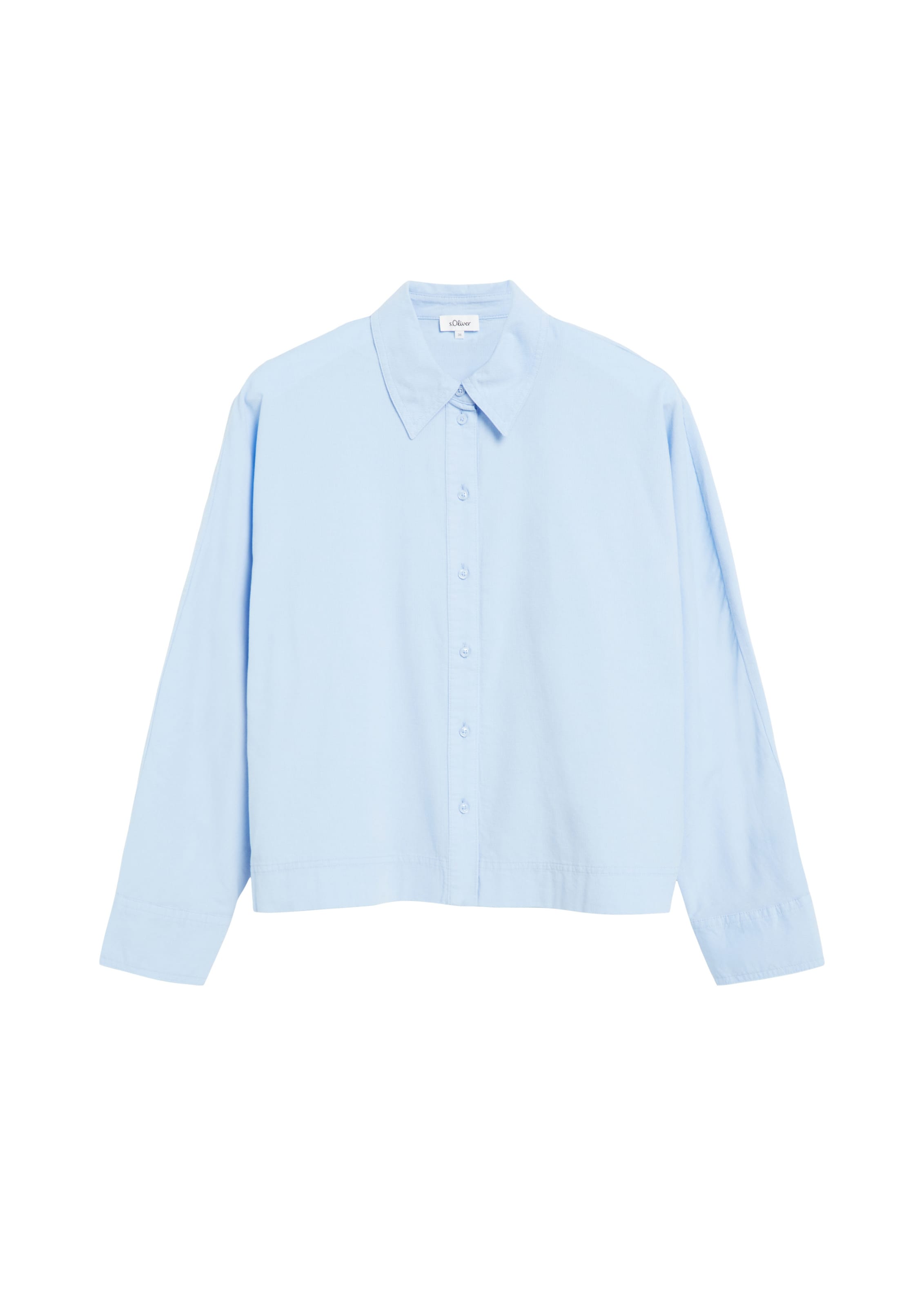 s.Oliver Blouse in Blauw: voorkant