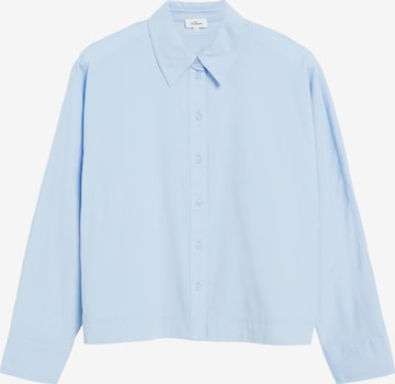 s.Oliver Blouse in Blue: front