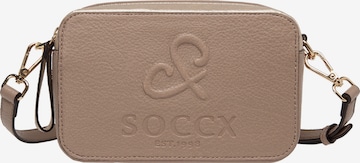 Soccx Umhängetasche in Beige: predná strana