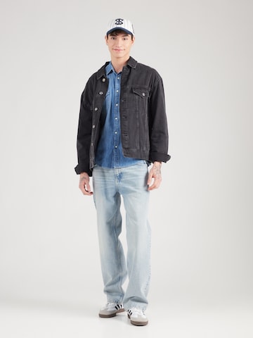 Pepe Jeans Regular fit Srajca 'HANCK' | modra barva
