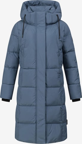 MARIKOO Mantel 'Tabiaa' in Blau: Vorderseite