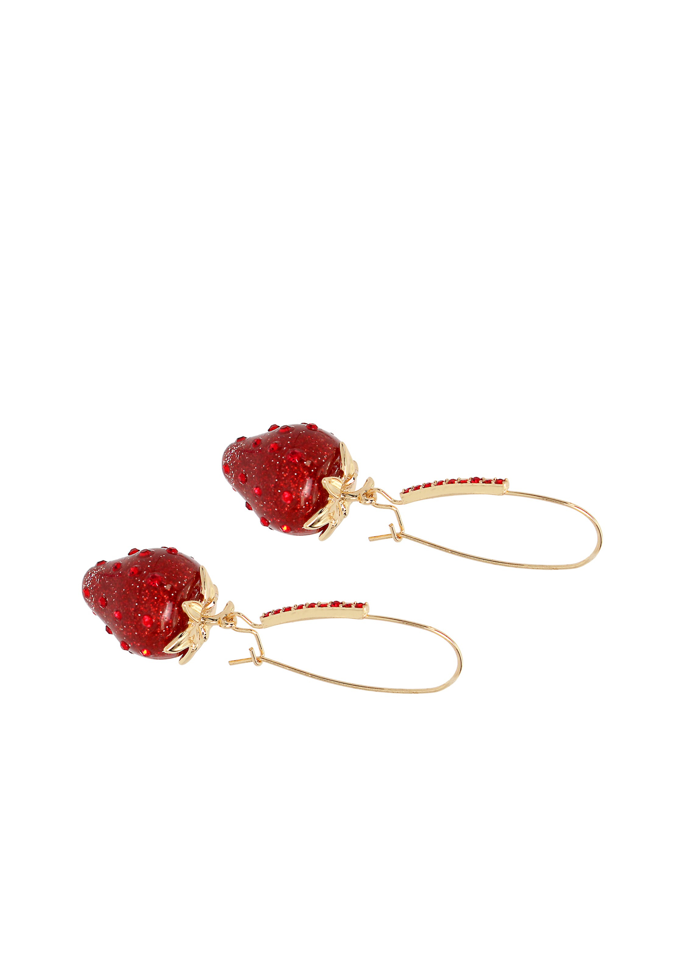 Betsey Johnson Oorbellen in Rood