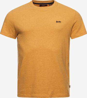 T-Shirt Superdry en jaune : devant