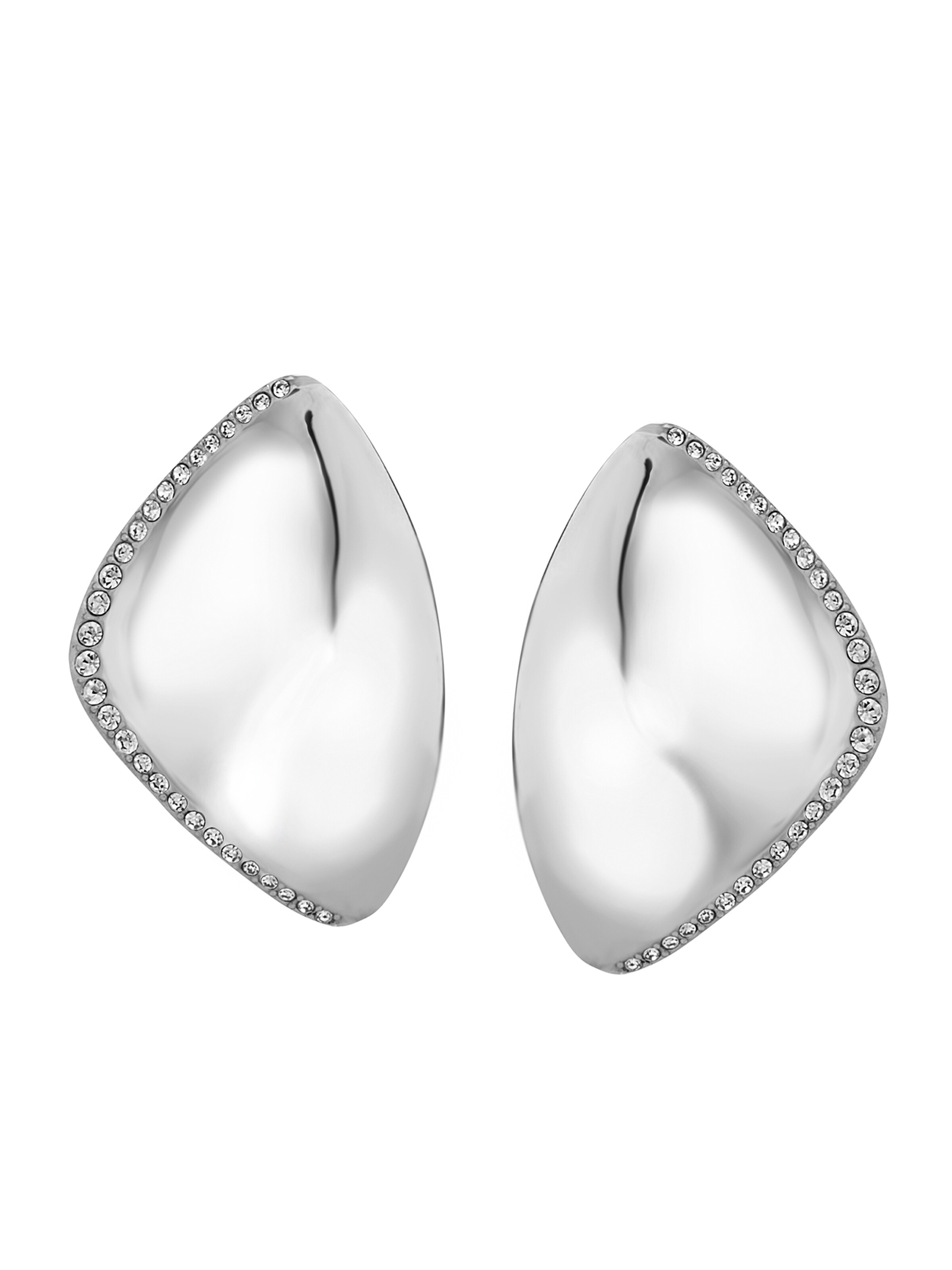 Breil Ohrringe 'Retwist' in Silber: Vorderseite