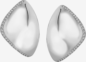 Breil Earrings 'Retwist' in Silver: front