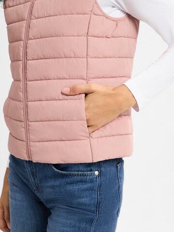 Brookshire Vest in Pink