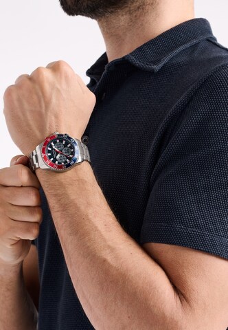 Montre à affichage analogique 'ONE' NAUTICA en argent : devant