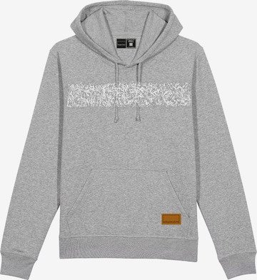 Bolzplatzkind Sweatshirt in Grey: front