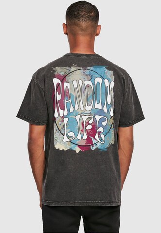 T-Shirt 'Random Life' Merchcode en noir