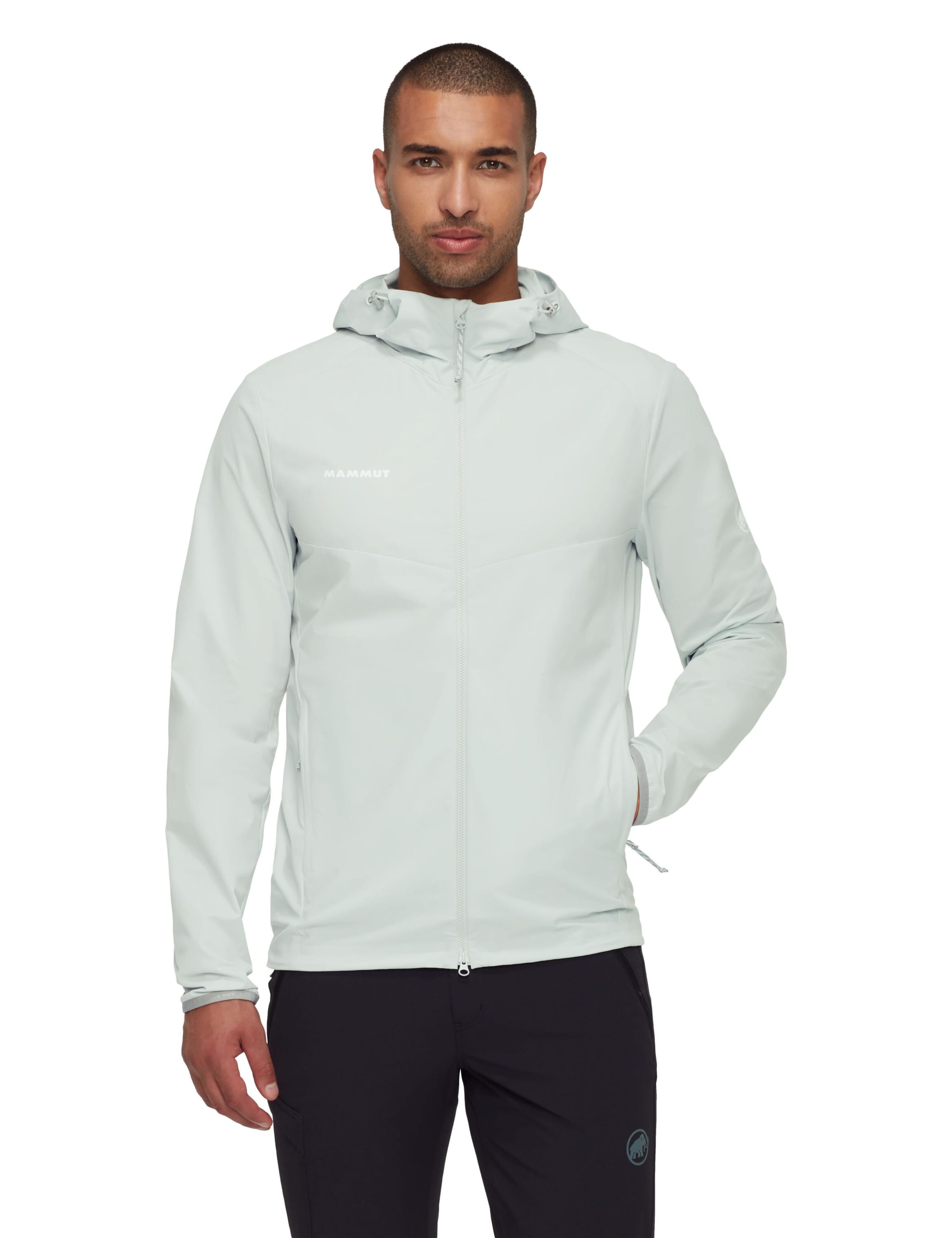 MAMMUT Outdoorjacke in Grün: Vorderseite