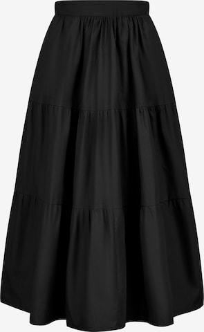 Jupe Nicowa en noir : devant