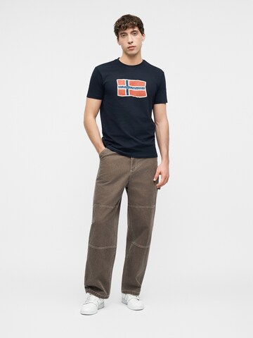 T-Shirt 'MAHSA' NAPAPIJRI en bleu