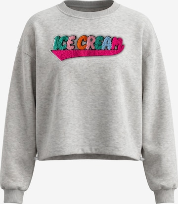 MYMO - Sudadera en gris: frente