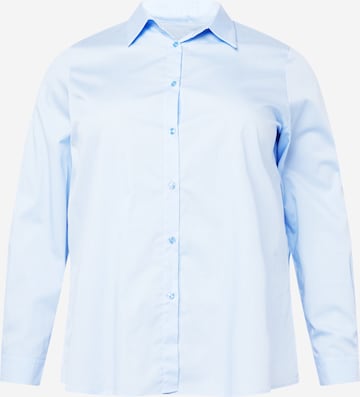 Persona by Marina Rinaldi Blouse 'BIANCA' in Blauw: voorkant