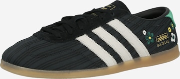 ADIDAS ORIGINALS Ниски маратонки 'GAZELLE LO PRO' в черно: отпред