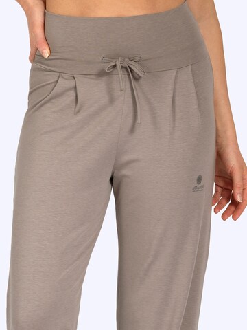 Magadi Loose fit Workout Pants 'Florence' in Beige